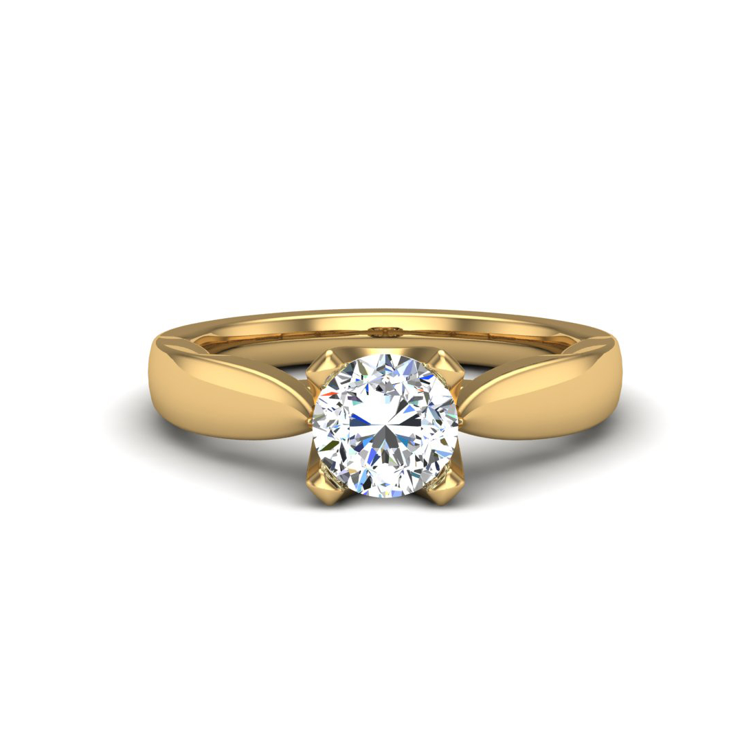 Khloe Solitaire engagement ring